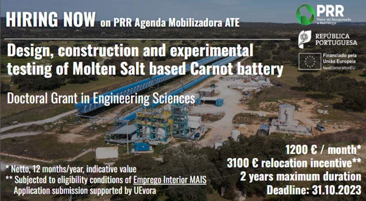 Design, construction and experimental testing of Molten Salto based Carnot battery