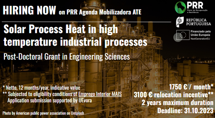 Solar Process Heat in high temperature industrial processes